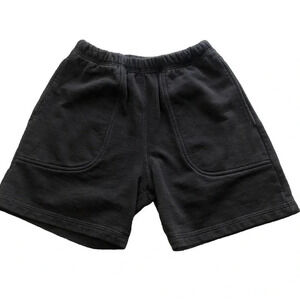 Hanna Andersson Unisex Black High Waisted Shorts Size 5
